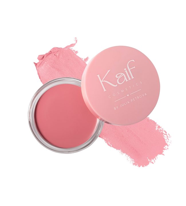 Kremowy róż "PINK PUFF"